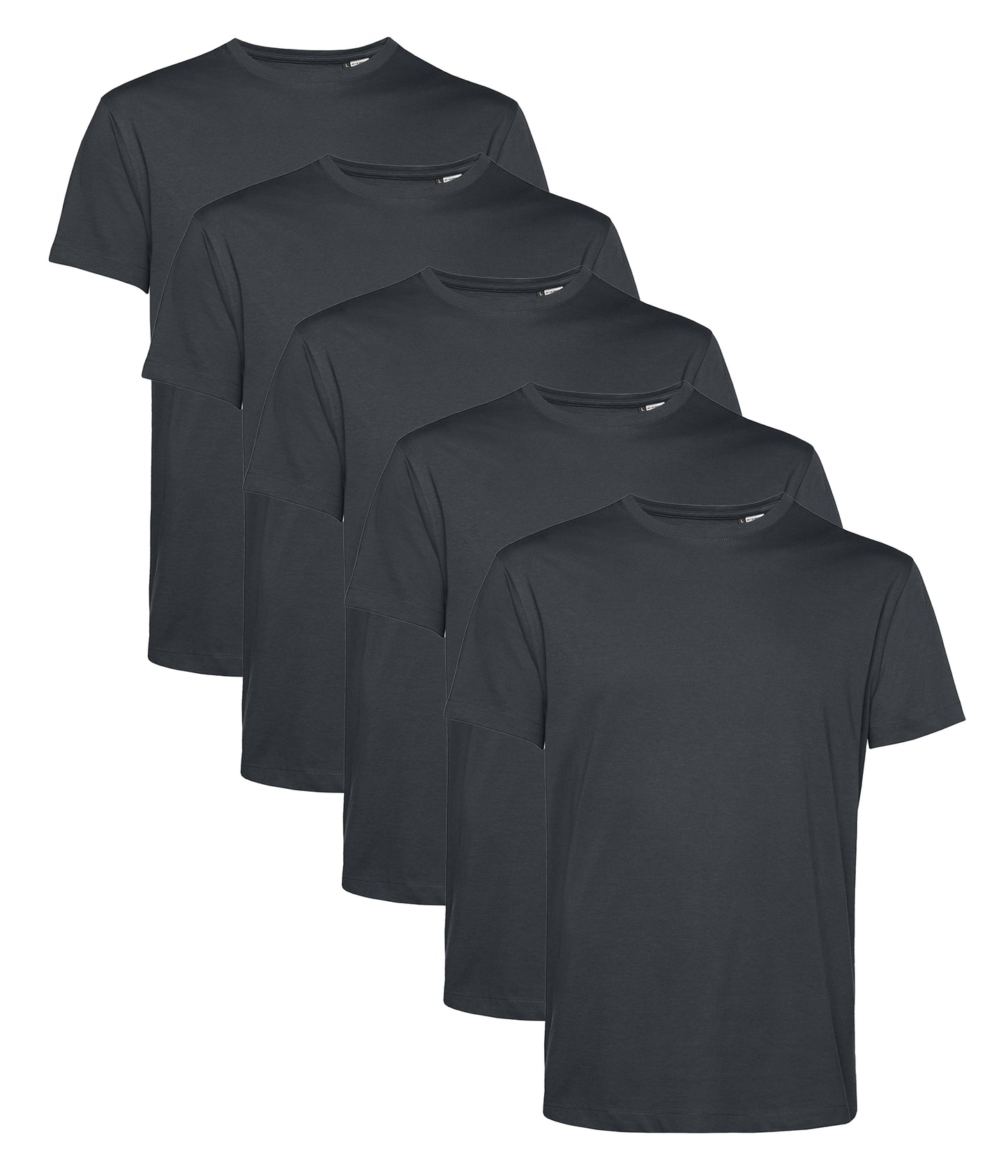 B&C TU01B Men's Organic E150 Tee (Pack of 5) - COOZO