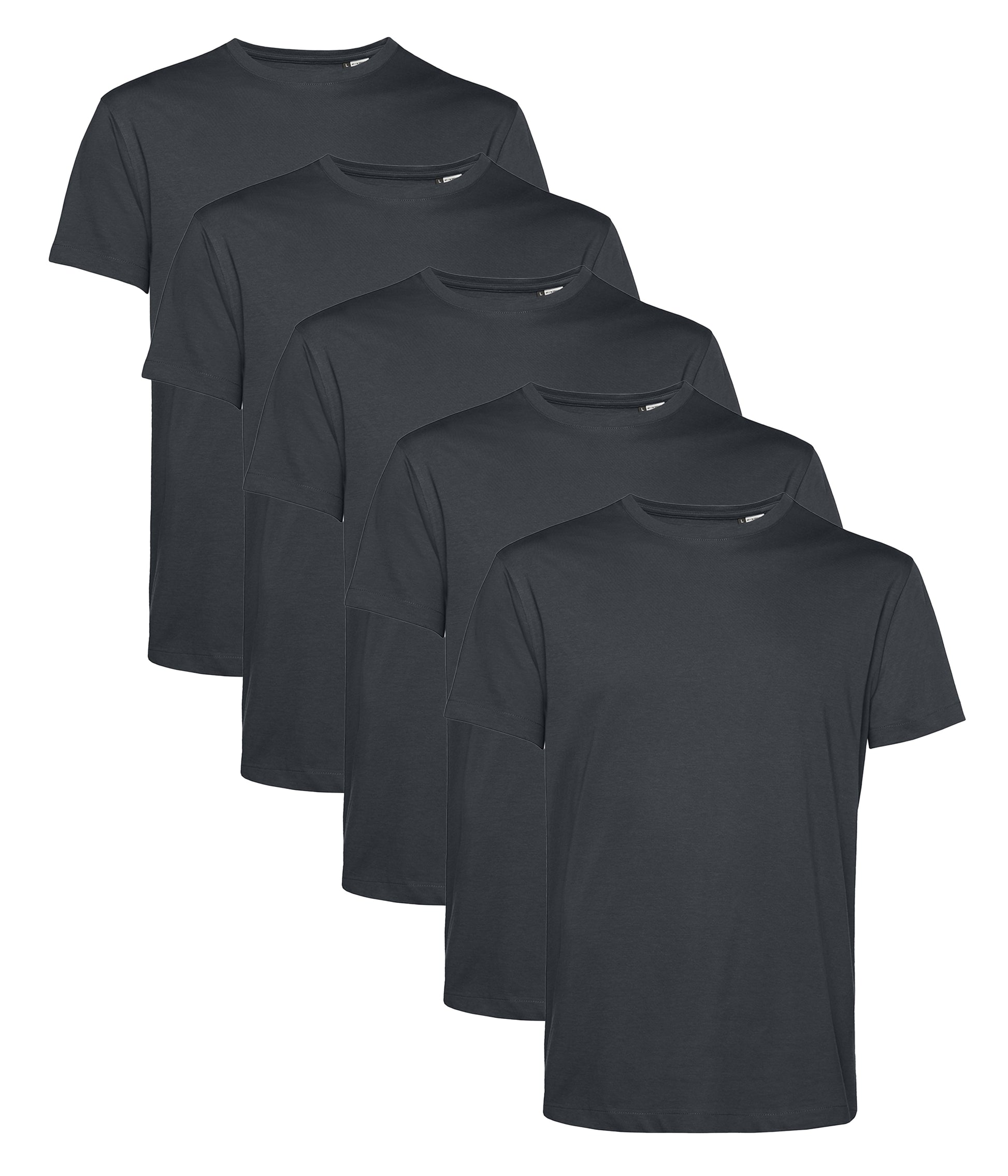 B&C TU01B Men's Organic E150 Tee (Pack of 5) - COOZO
