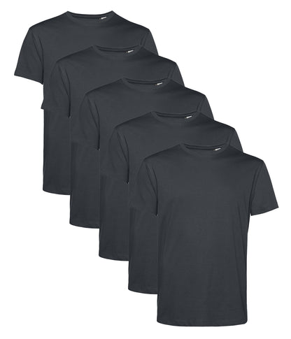 B&C TU01B Men's Organic E150 Tee (Pack of 5) - COOZO