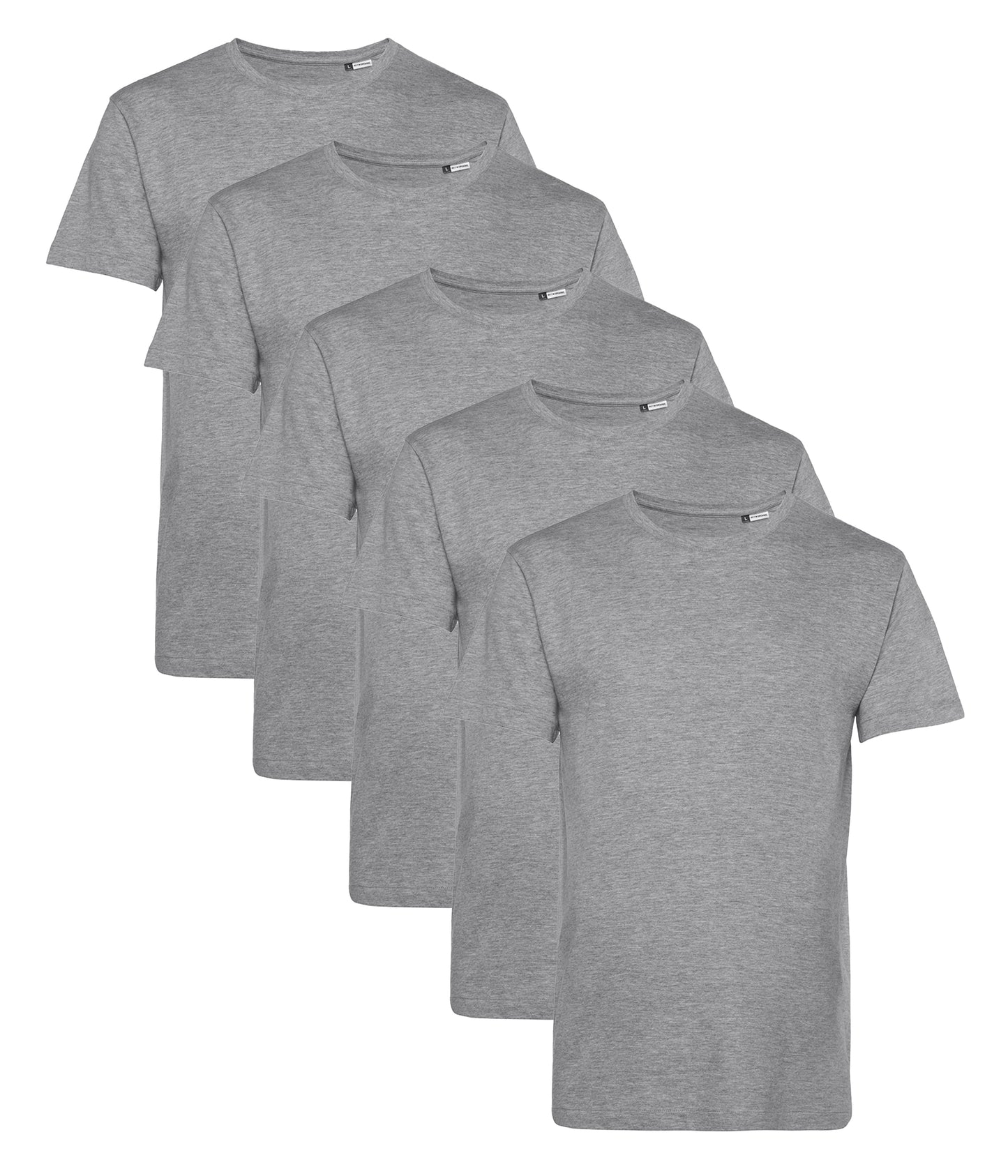 B&C TU01B Men's Organic E150 Tee (Pack of 5) - COOZO