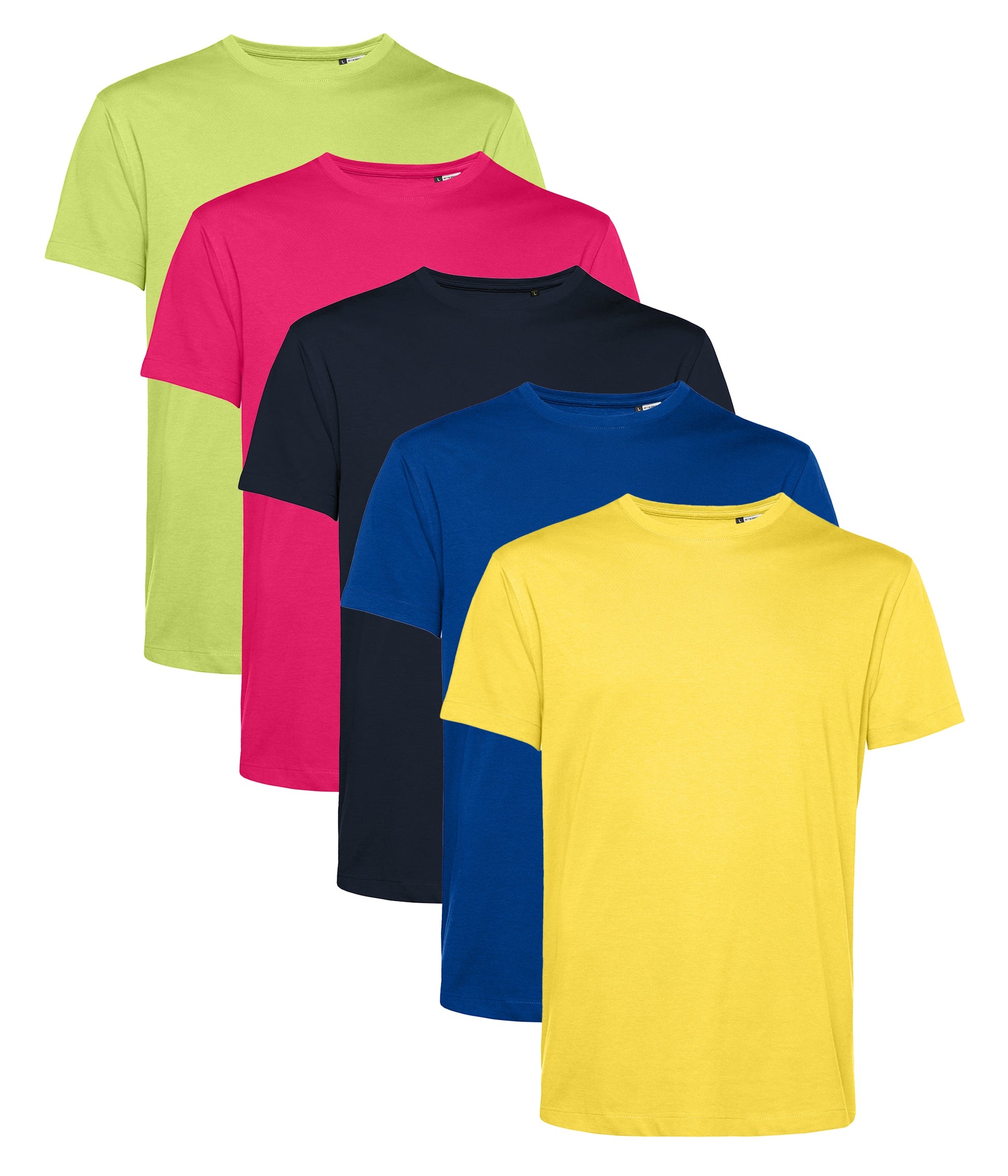 B&C TU01B Men's Organic E150 Tee (Pack of 5) - COOZO