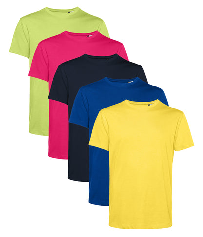 B&C TU01B Men's Organic E150 Tee (Pack of 5) - COOZO