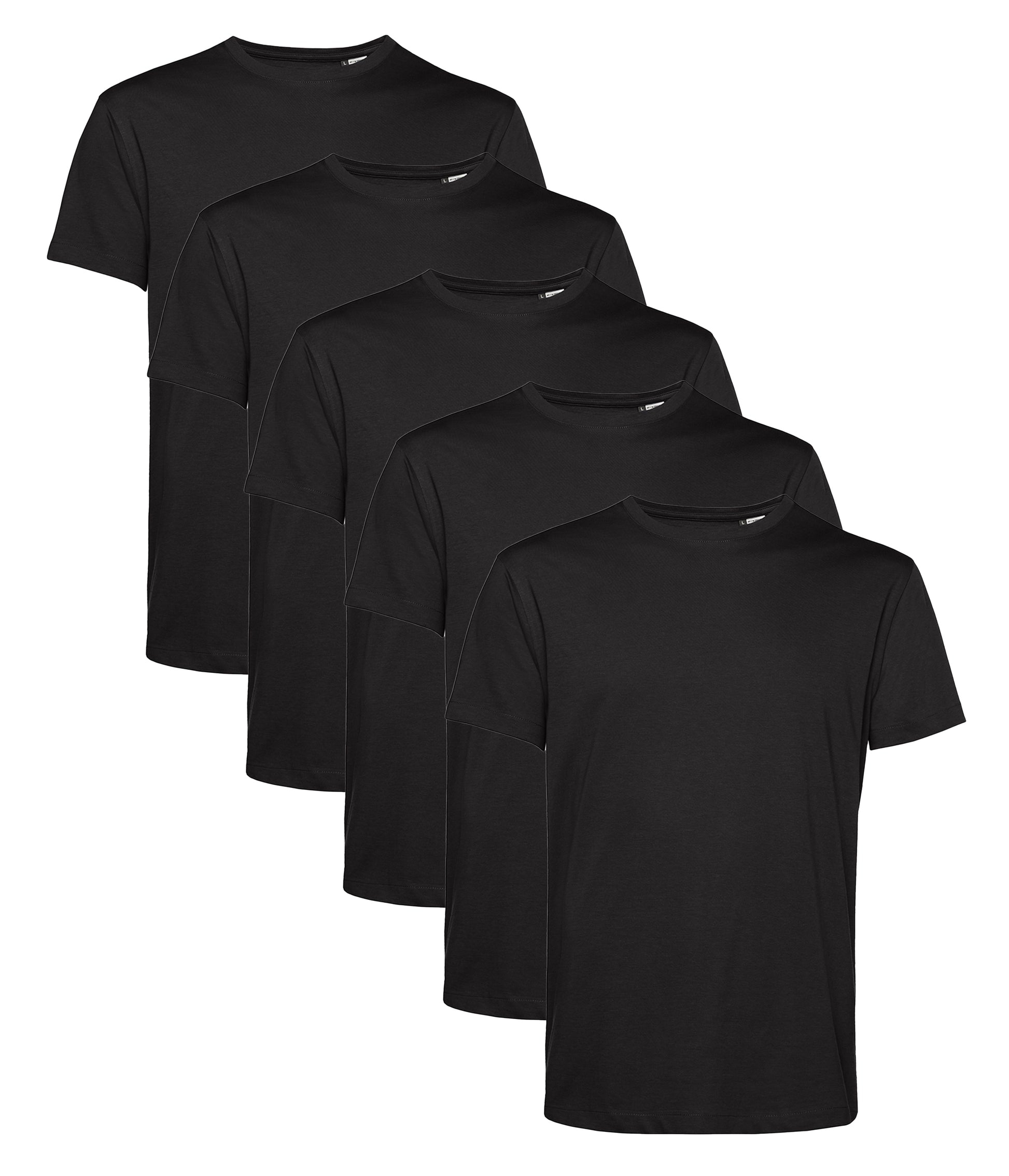B&C TU01B Men's Organic E150 Tee (Pack of 5) - COOZO