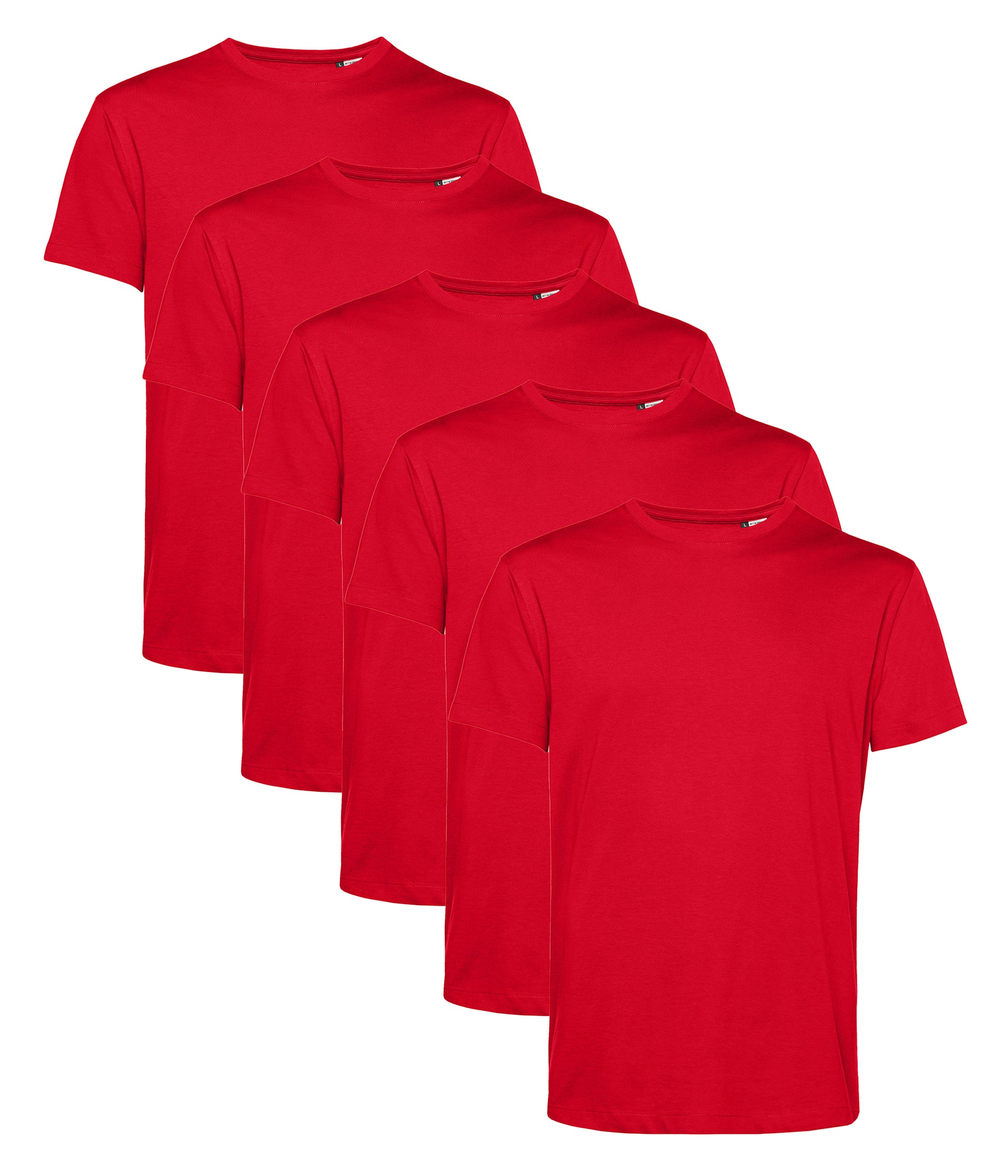 B&C TU01B Men's Organic E150 Tee (Pack of 5) - COOZO