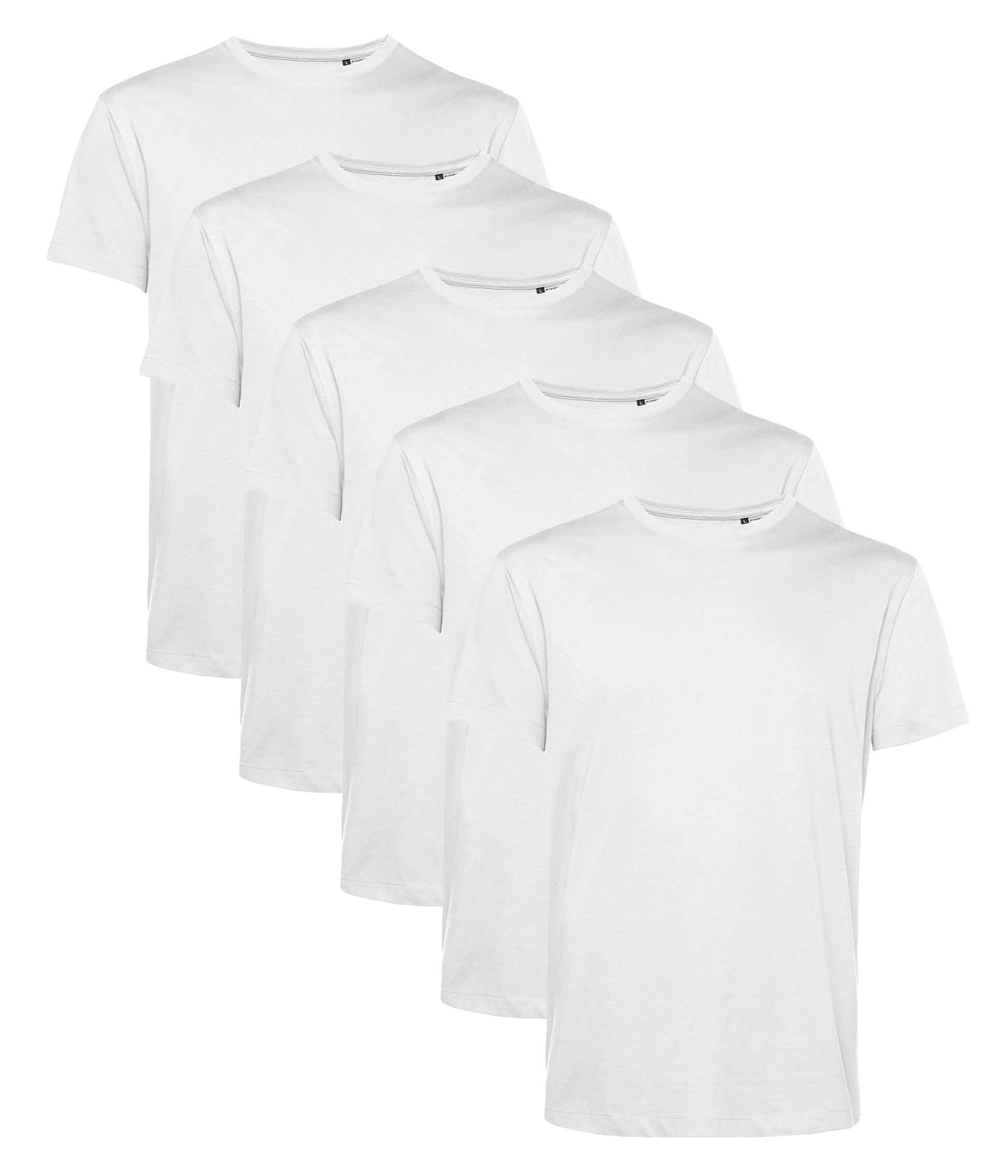 B&C TU01B Men's Organic E150 Tee (Pack of 5) - COOZO