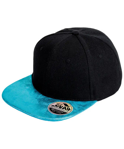 Result RC87X Bronx Glitter Snapback Cap 100% Acrylic twill - COOZO