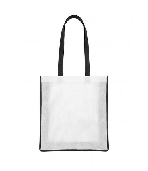 United Bags UB4070 Edge Non Woven Two Tone Shopper