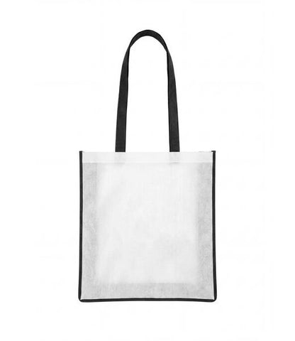 United Bags UB4070 Edge Non Woven Two Tone Shopper