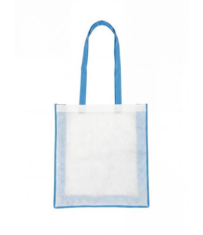 United Bags UB4070 Edge Non Woven Two Tone Shopper