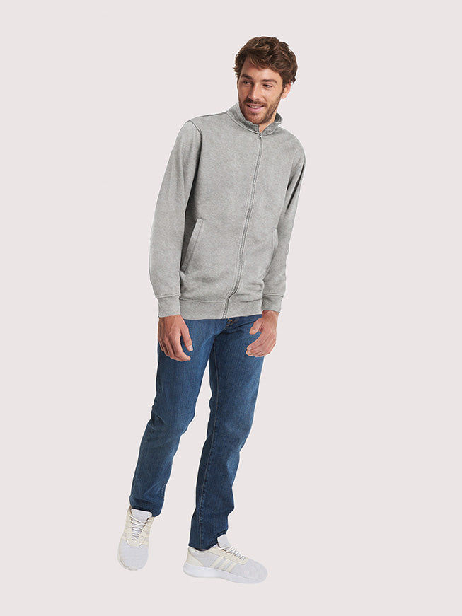 Uneek Clothing UC212 Deluxe Unisex Sweat Jacket - COOZO