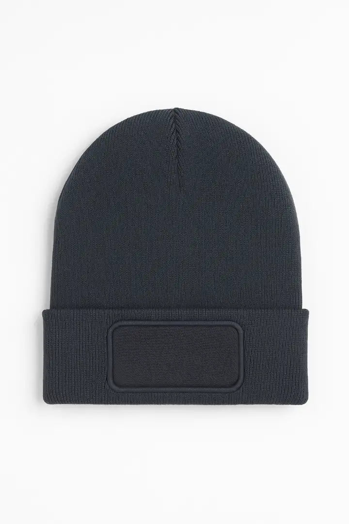 Uneek Clothing UC411 Rectangular Patch Beanie - COOZO