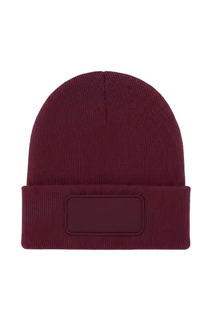 Uneek Clothing UC411 Rectangular Patch Beanie - COOZO