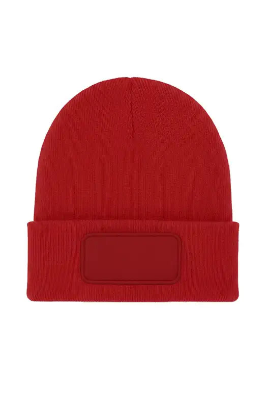 Uneek Clothing UC411 Rectangular Patch Beanie - COOZO