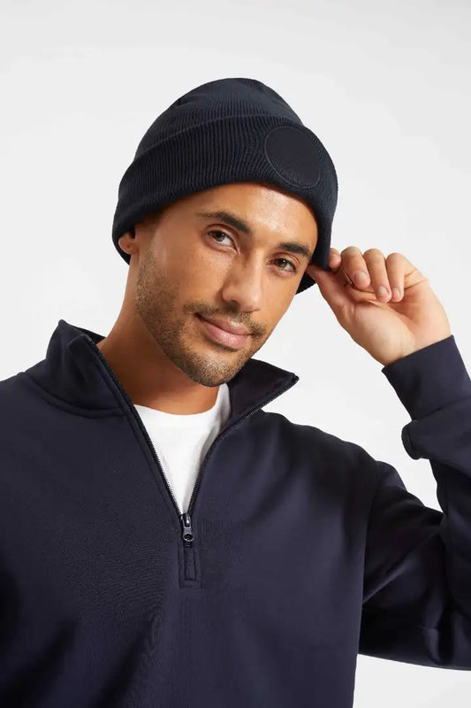 COOZO-Circular Patch Beanie