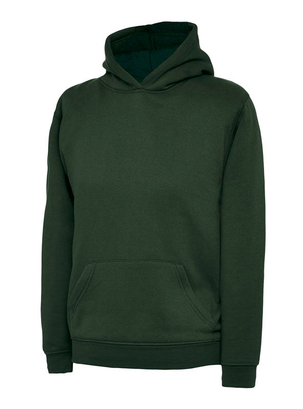 Uneek Childrens Hooded Sweatshirt (UC503) Core Colors - COOZO