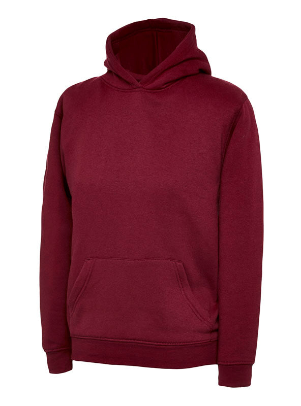 Uneek Childrens Hooded Sweatshirt (UC503) Core Colors - COOZO