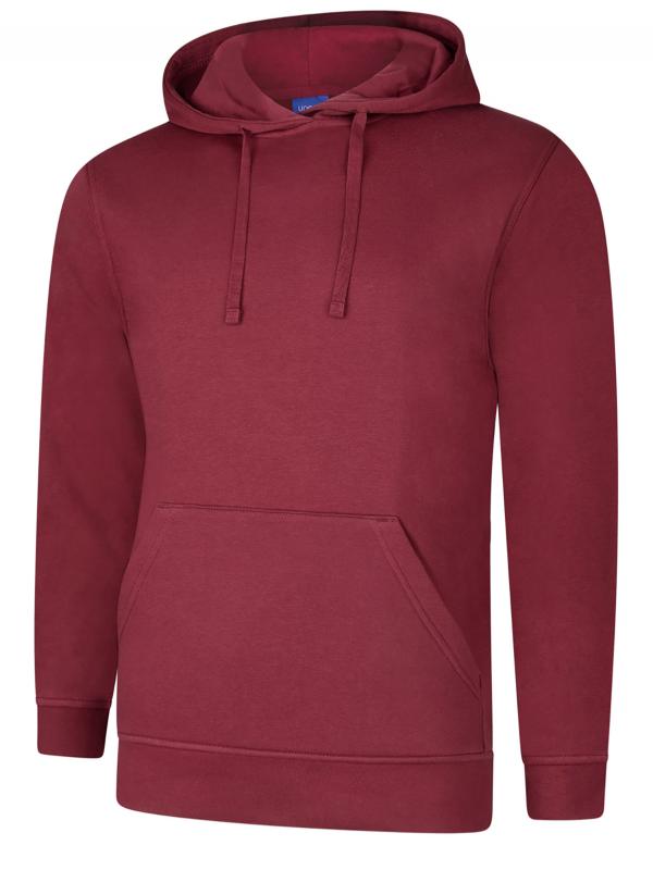 Uneek Deluxe Hooded Sweatshirt (UC509) Bright Colors - COOZO