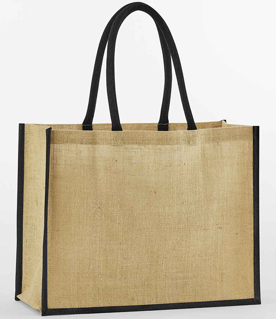 Westford Mill W470 Westford Mill Natural Starched Jute Classic Shopper - COOZO