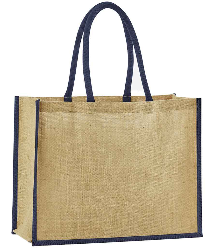 Westford Mill W470 Westford Mill Natural Starched Jute Classic Shopper - COOZO