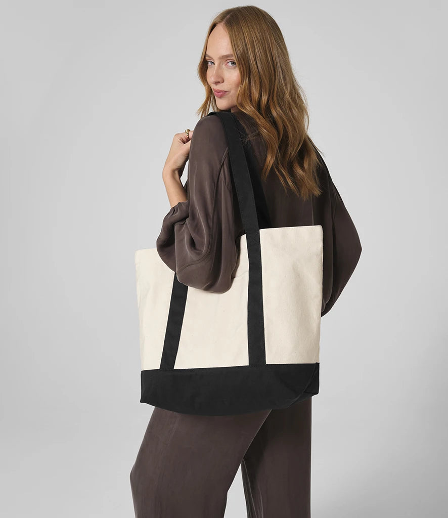 COOZO-EarthAware® Organic Varsity Shopper