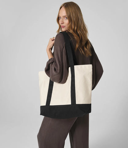 COOZO-EarthAware® Organic Varsity Shopper