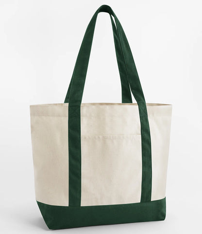 Westford Mill W804 Organic Varsity Shopper
