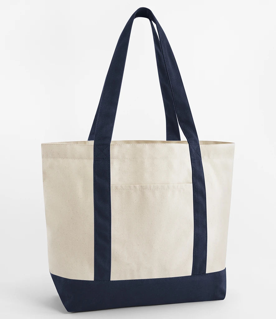 Westford Mill W804 Organic Varsity Shopper