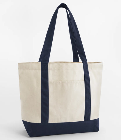 Westford Mill W804 Organic Varsity Shopper