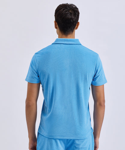 COOZO-Men’s Terry polo
