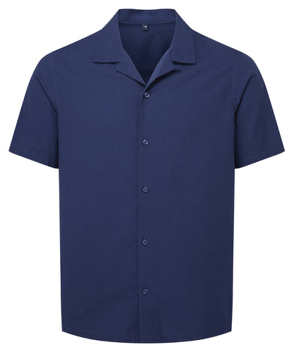 Wombat WB500 Mens Relaxed Fit Lightweight Short-sleeve Shirt - COOZO