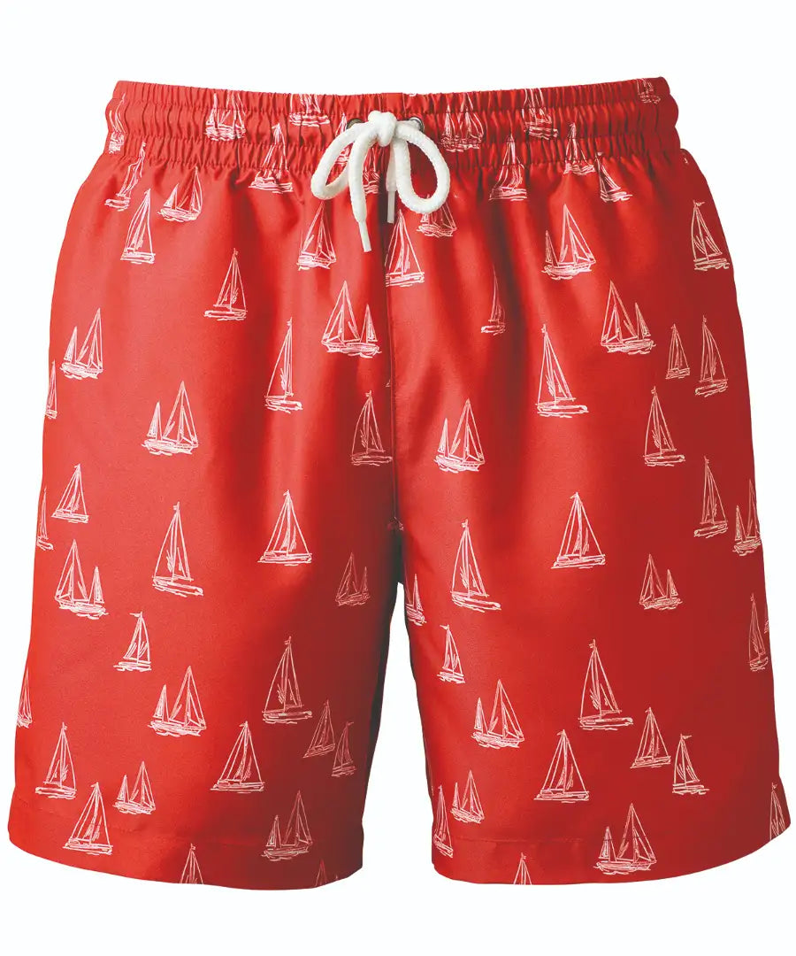 Wombat WB900 Men's swim holiday season shorts 100% Polyester microfibre - COOZO