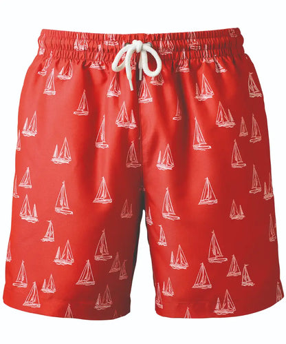 Wombat WB900 Men's swim holiday season shorts 100% Polyester microfibre - COOZO