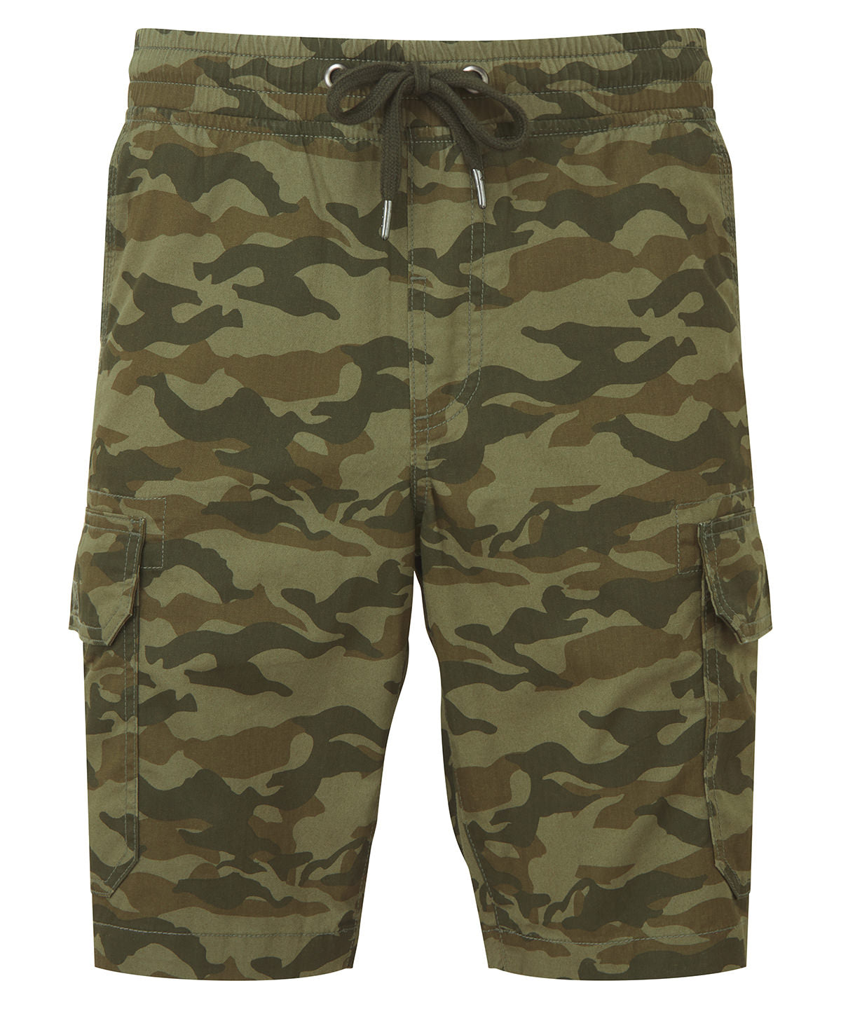 Wombat WB906 Men’s  camo cargo utility comfortable shorts 100% Cotton - COOZO