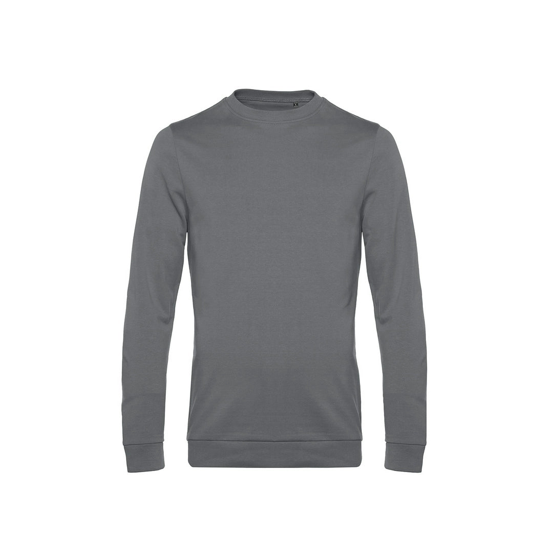 B&C WU01W Men's #Set In Sweatshirt Dark color - COOZO