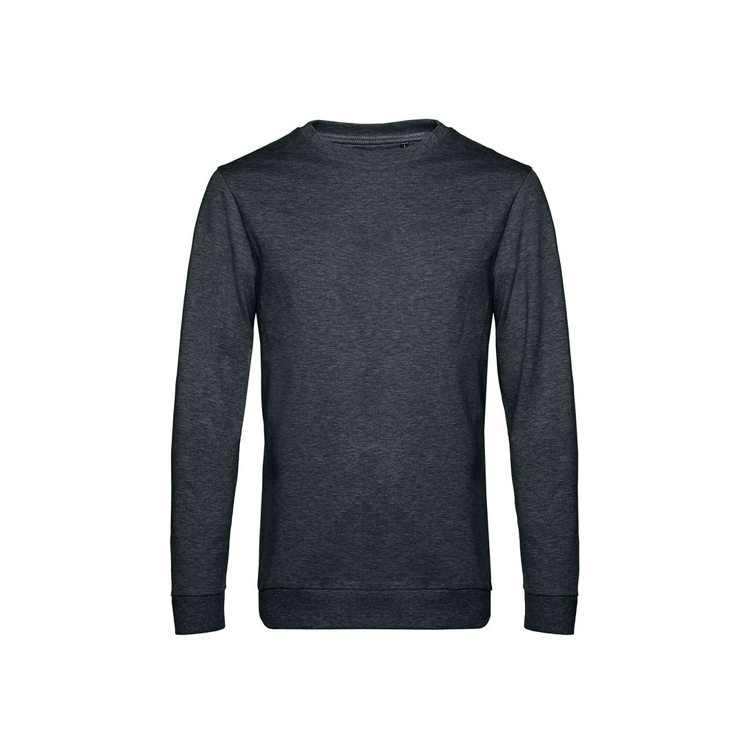 B&C WU01W Men's #Set In Sweatshirt Dark color - COOZO