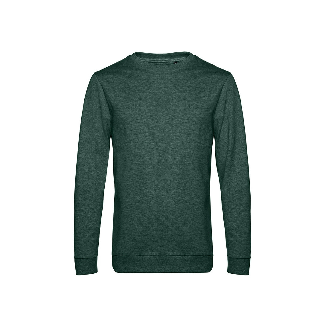 B&C WU01W Men's #Set In Sweatshirt Dark color - COOZO
