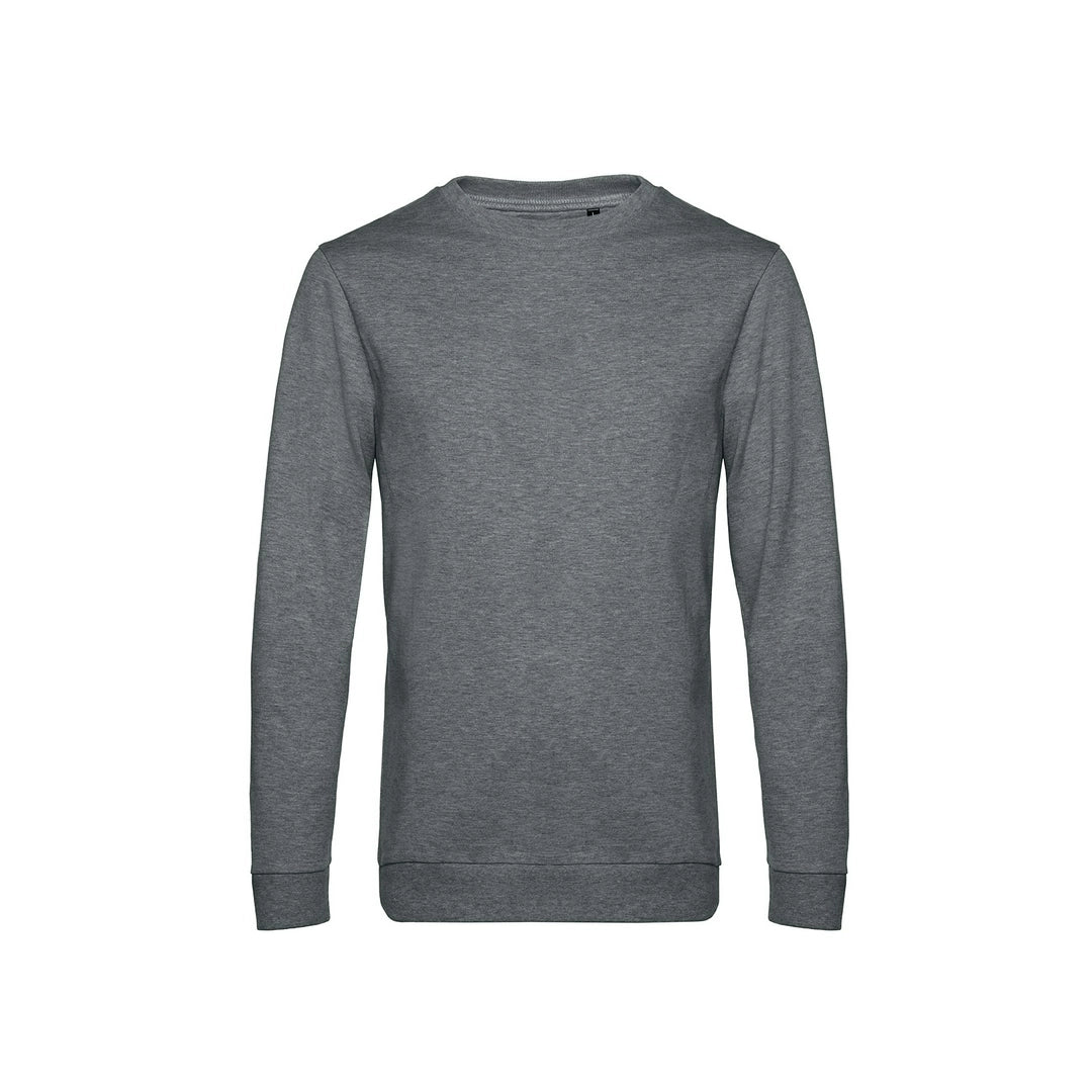 B&C WU01W Men's #Set In Sweatshirt Dark color - COOZO