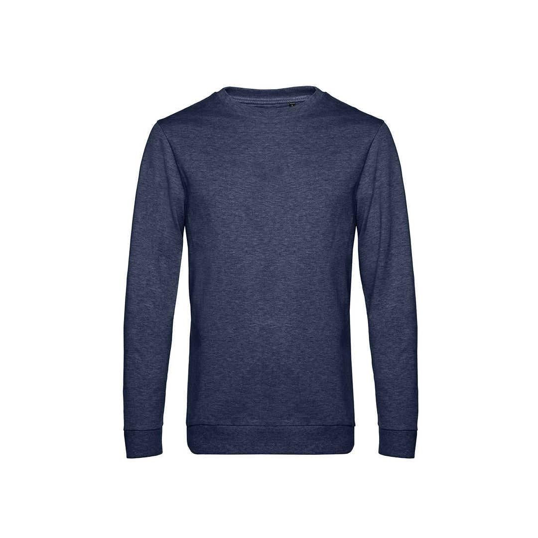 B&C WU01W Men's #Set In Sweatshirt Dark color - COOZO
