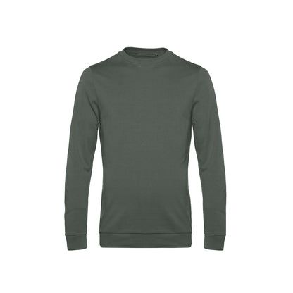 B&C WU01W Men's #Set In Sweatshirt Dark color - COOZO