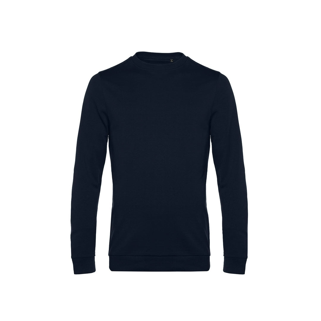 B&C WU01W Men's #Set In Sweatshirt Dark color - COOZO