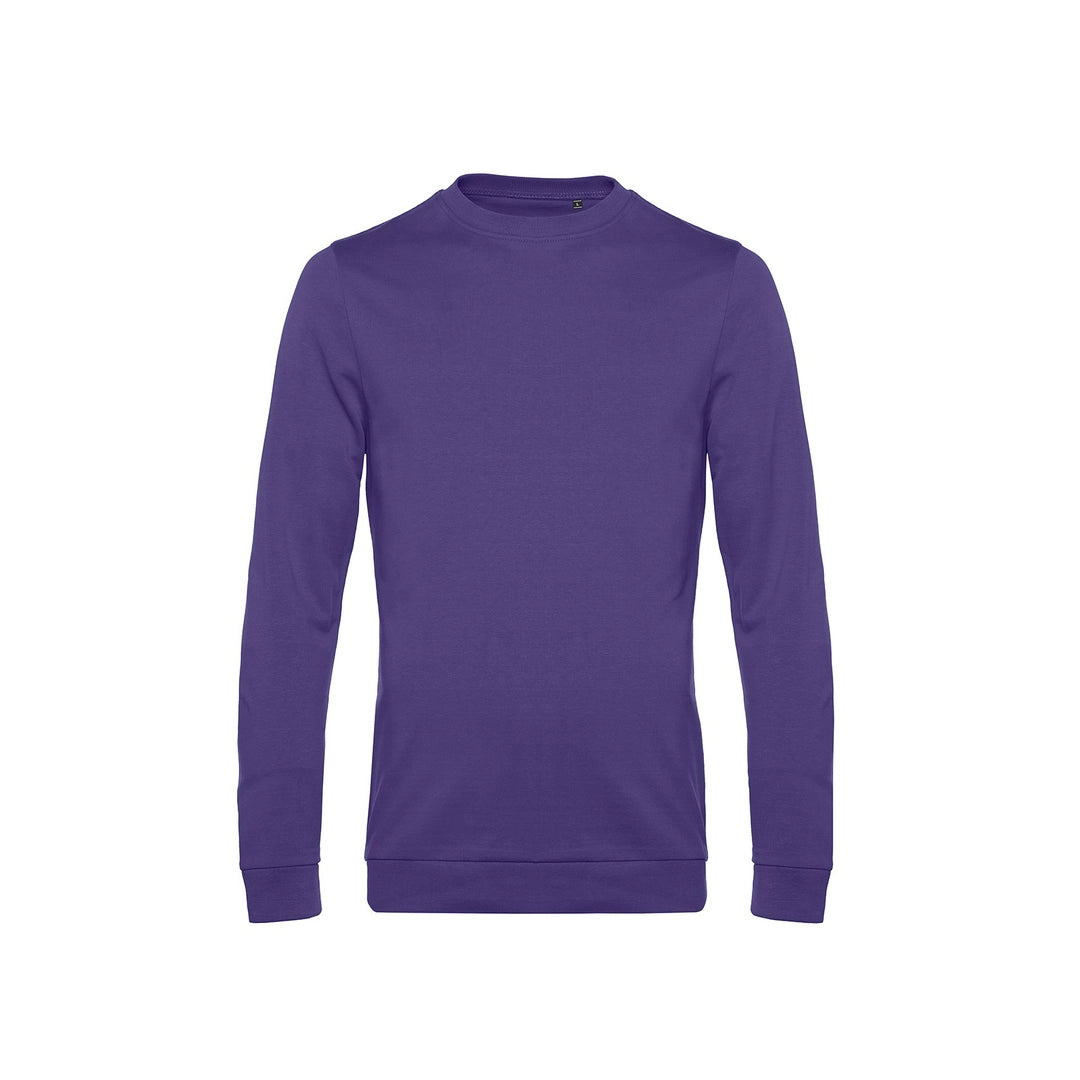 B&C WU01W Men's #Set In Sweatshirt Dark color - COOZO