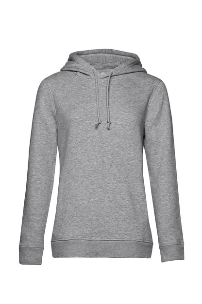 B&C WW34B Women's Organic Hooded Sweat herringbone necktape single jersey lined hood  Cotton - Organic Main color - COOZO