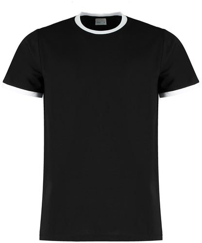 Kustom Kit Fashion Fit Ringer Tee KK508 - COOZO