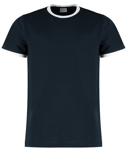 Kustom Kit Fashion Fit Ringer Tee KK508 - COOZO
