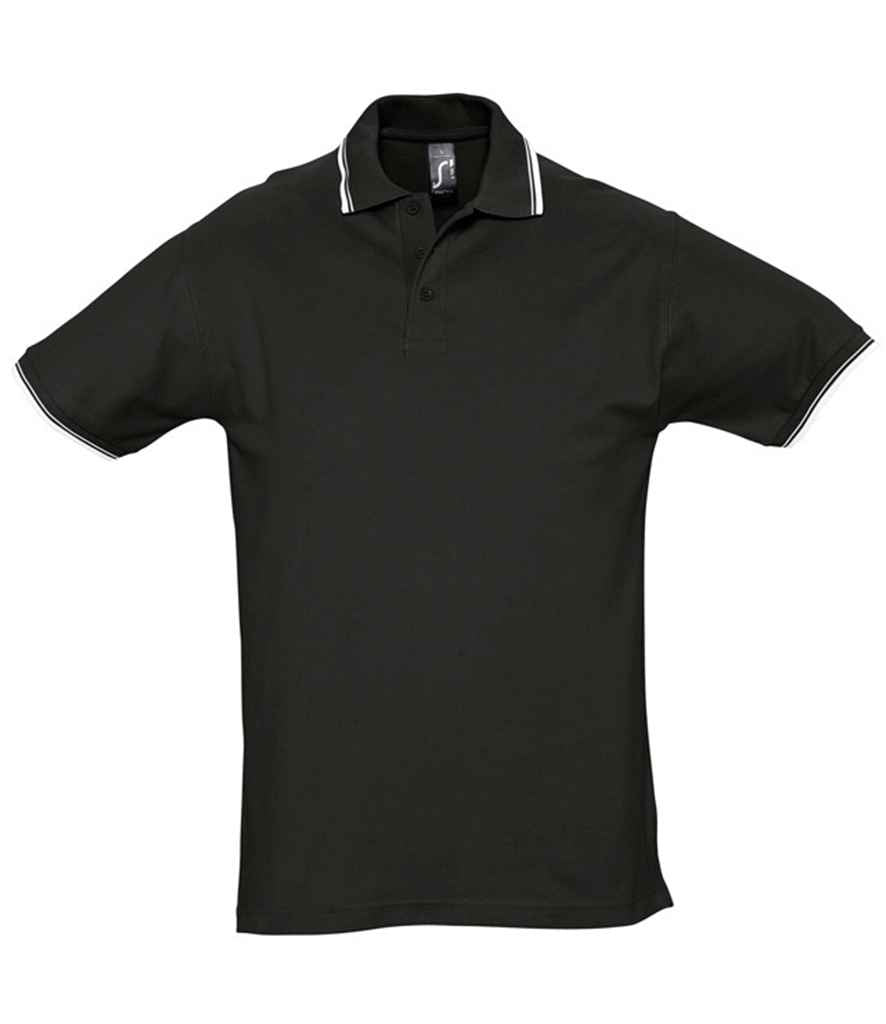 SOL'S Practice Tipped Cotton Piqué  Polo Shirt - COOZO