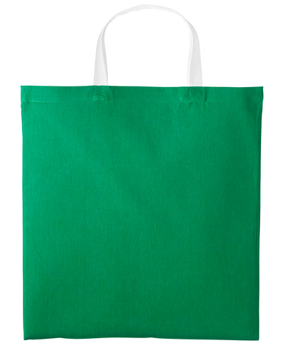 Nutshell RL130 Varsity cotton shopper short handle 100% Cotton Reusable sustainable and multifunctional - COOZO