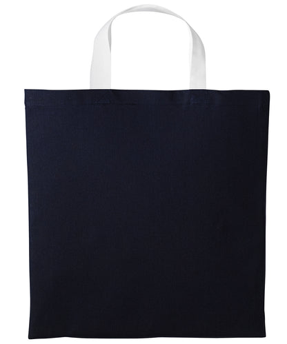 Nutshell RL130 Varsity cotton shopper short handle 100% Cotton Reusable sustainable and multifunctional - COOZO