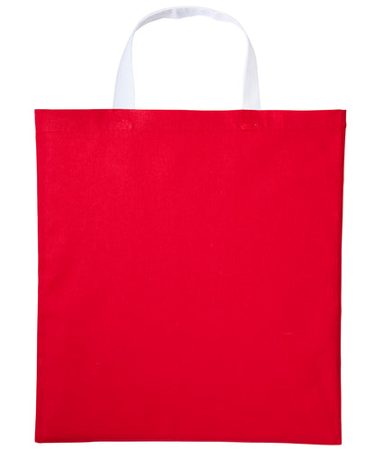 Nutshell RL130 Varsity cotton shopper short handle 100% Cotton Reusable sustainable and multifunctional - COOZO