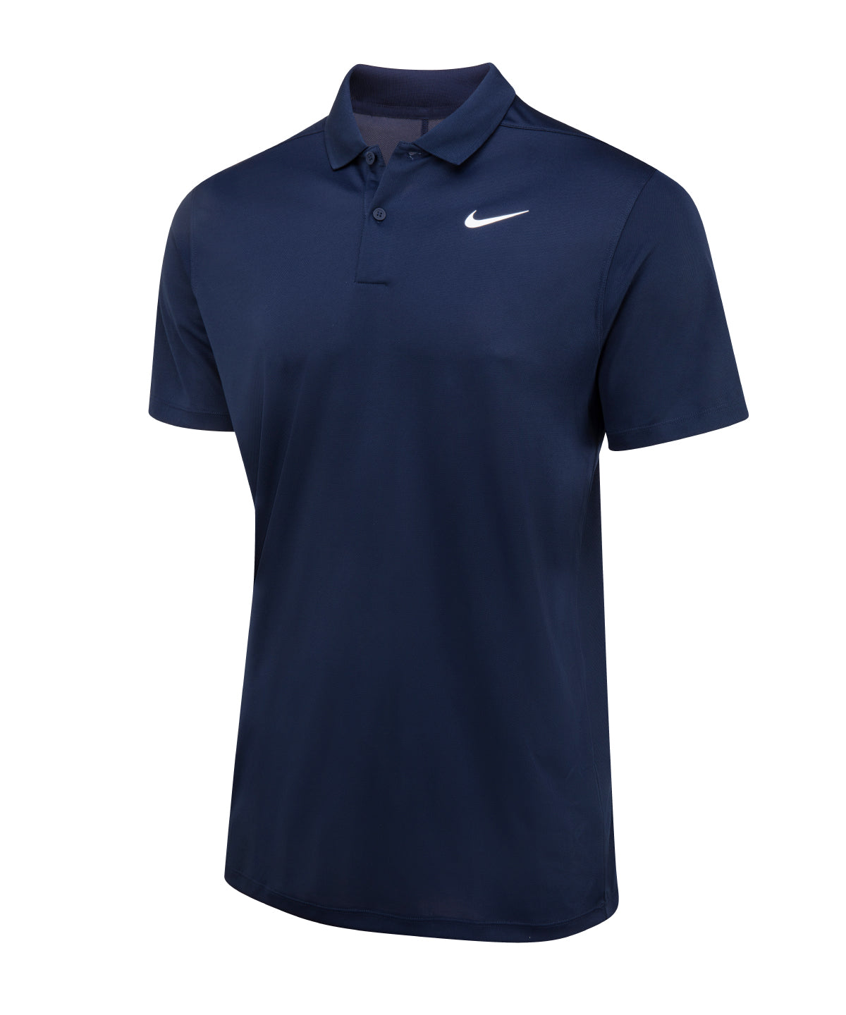 Nike DH0822 Dri-FIT Victory Solid Polo (LC) Ribbed collar 100% Polyester Breathable sweat-wicking fabric - COOZO