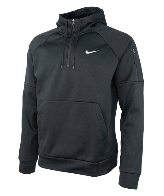 Nike DQ4844 mens 1/4 zip fitness Therma-FIT hoodie 100% Polyester - COOZO